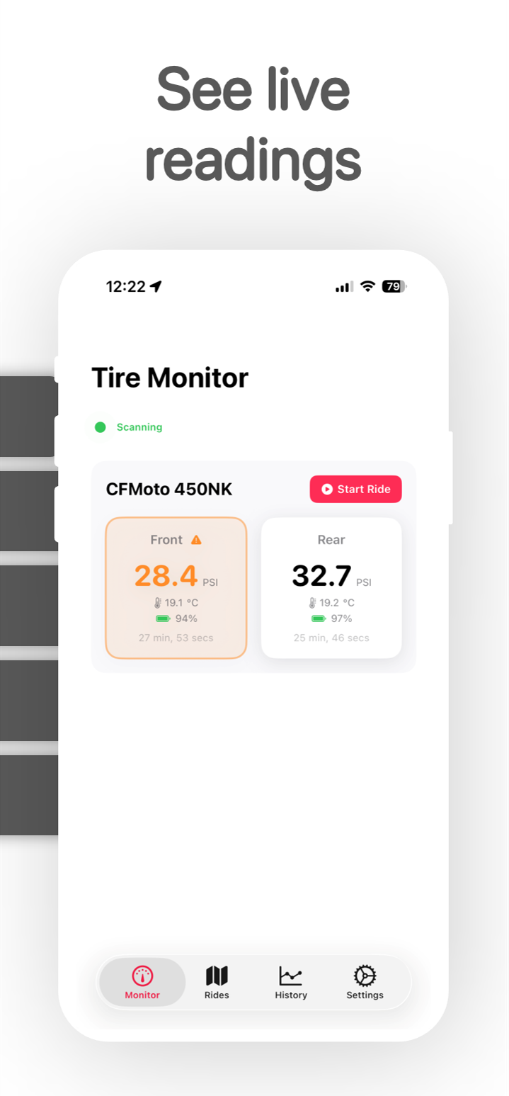 Collect ride information